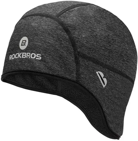 Dala Winter Cycling Helmet Cap with Glasses Holes - Grey