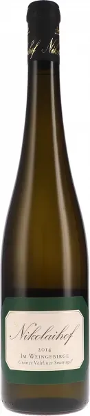 Im Weingebirge, Grüner Veltliner Smaragd trocken Nikolaihof 2014 BIO