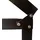 Jet-Line Gartentisch 218 x 110 x 78 cm Schwarz