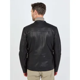 JCC MM21-1-02 Bikerjacke Schwarz 4XL