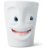 Fiftyeight Henkelbecher WITZIG 0,35 l Weiß