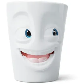 Fiftyeight Henkelbecher WITZIG 0,35 l Weiß