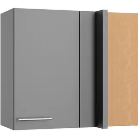 OPTIFIT Eckoberschrank Optikomfort Mats825 80 x 45 x 70,4 cm Basaltgrau