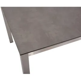Garden Pleasure Gartentisch SIENNA grau rechteckig 158,0 x 90,0 x 74,0 cm