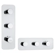Bossini Alta Portata Duschthermostat Unterputz für 1 Verbraucher Chrom