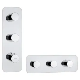 Bossini Alta Portata Duschthermostat Unterputz für 1 Verbraucher Chrom