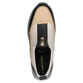 Marco Tozzi Feel Me Damen Sneaker Cream/Black 41