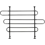 fudajo Wiltec Hundegitter Auto Modell C, 60-117cm hoch, 82-140cm breit, Stufenlos verstellbar, Trenngitter universell einsetzbar für Kofferraum