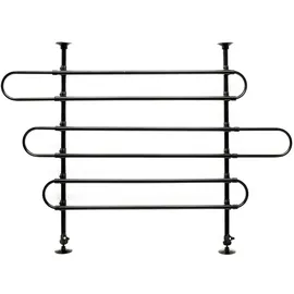 fudajo Wiltec Hundegitter Auto Modell C, 60-117cm hoch, 82-140cm breit, Stufenlos verstellbar, Trenngitter universell einsetzbar für Kofferraum