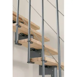 Minka Mittelholmtreppe Style 35 304 cm Edelstahl/Holz