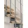 Minka Mittelholmtreppe Style 35 304 cm Edelstahl/Holz