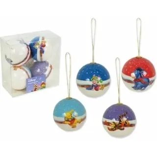 Christbaumkugeln Winnie Puuh 4er Set