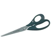 Q-Connect Universalschere 21cm Edelstahl mit Kunststoffgriffen schwarz