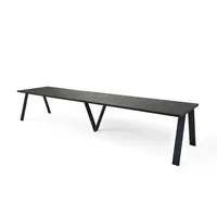 Endo-moebel Esstisch Lungo 130-405cm ausziehbar bis 405 cm, Esszimmer,