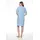 MEY Flower Meadow Nachthemd Blau 3XL
