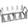 bbq rescher Multi-Grillständer 19,5 x 9,5 x 7 cm