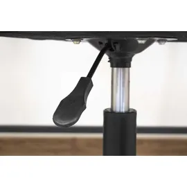 home collective Drehstuhl Leder Schwarz