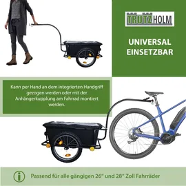 Trutzholm Fahrradlastenanhänger schwarz