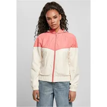 URBAN CLASSICS Arrow Jacke Pink / White L