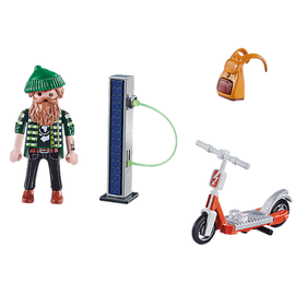 Playmobil City Life Hipster mit E-Roller 70873