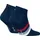 Tommy Hilfiger Sneakersocken mit Logo-Detail im 2er-Pack, Marine, 43-46,