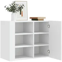 vidaXL Wandregal 75 x 35 x 60 cm Weiß