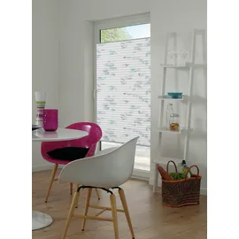 GARDINIA Plissee Concept Flowers and Plants 60 x 130 cm zweig dekor/weiß