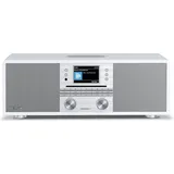 TechniSat DIGITRADIO 650 ws/si DAB+/UKW/Internetradio mit CD,