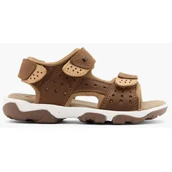 Leder Sandale WILLO, Weite M - Herren - braun - 25