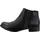 Fitters Footwear That Fits Damen Stiefelette Aya PU Ankle Boots mit Animalprint Übergröße (42 EU, schwarz)