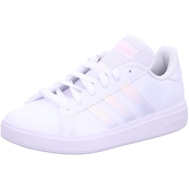adidas Grand Court Base 2.0 Sneaker, FTWR White/FTWR White/Clear Pink, 40 EU