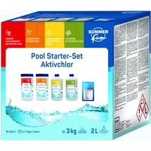 SUMMER FUN Wasserpflege-Grundausstattungsset Chlor