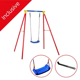 Kettler Einzelschaukel Single Rot/Blau