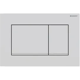 Geberit Sigma30 Betätigungsplatte für 2-Mengen-Spülung weiß matt/weiß/weiß matt lackiert/weiß 115.883.01.1