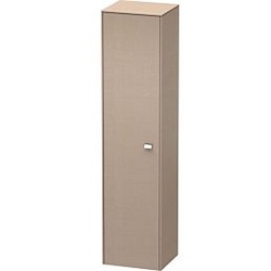 Duravit Brioso Hochschrank BR1330L1075 420x1770x360mm, Leinen, Tür links, Griff Chrom