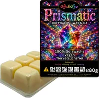 WonderWax Duftwachs Wax Melts für Duftlampe, 6 Würfel Duftmelt Wachsmelt Sojawachs Duftwachs Würfel für Raumdüfte, Wachs Duftöl Winter Indoor Schmelzen für Aromalampe Prismatic