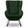 Fun Möbel Sessel Artemis Stoff Kronos 75 x 80 x 90 cm Grün