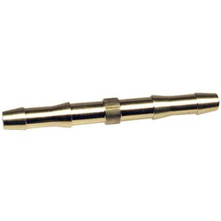 Messing Doppelschlauchtülle 9 mm, Länge: 72 mm
