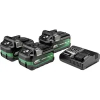 Hikoki 3 Akkus 36V 2,5 Ah / 18V 5,0