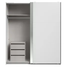 Parisot Schiebetürenschrank Swing 178 x 203 x 0 cm Weiß