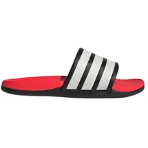 adidas Adilette Comfort 2.0 Core Black/Core White/Lucid Red 44 1/2