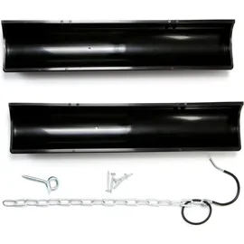 Gerda Fahrrad Wandhalter, inkl. Befestigungsmaterial, Kunststoff, Schwarz/Silber