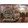 deluke 3D-Metallbild Bulli mit Pärchen Stahl Bunt 4x80x120cm Wandbild Wohnzimmerbild Dekobild Flur Büro