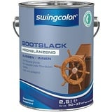 swingcolor Bootslack 6113.D2,5.0 (Farblos, 2,5 l, Hochglänzend, Innen, Lösemittelbasiert)