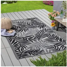 BestLivings Farn Outdoor-Teppich 90 x 150 cm Grau