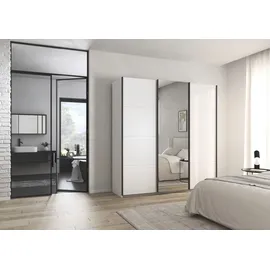 OTTO home Schwebetürenschrank AGORDO 203 x 229 x 62 cm Weiß