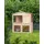 LIONTO Kleintierstall 98 x 54 x 100 cm braun