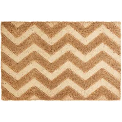 Fußmatte ILOCOS 40 x 60 cm Kokosfasern Naturfarben