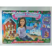 PLAYMOBIL 70383 Großer Adventskalender Weihnachten im Stadthaus, Inklusive Haus, Für Kinder ab 4 Jahren - Beige