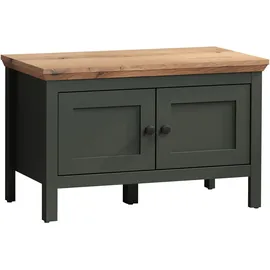 VCM Stanton 77 x 48 x 39 cm tannengrün / Eiche